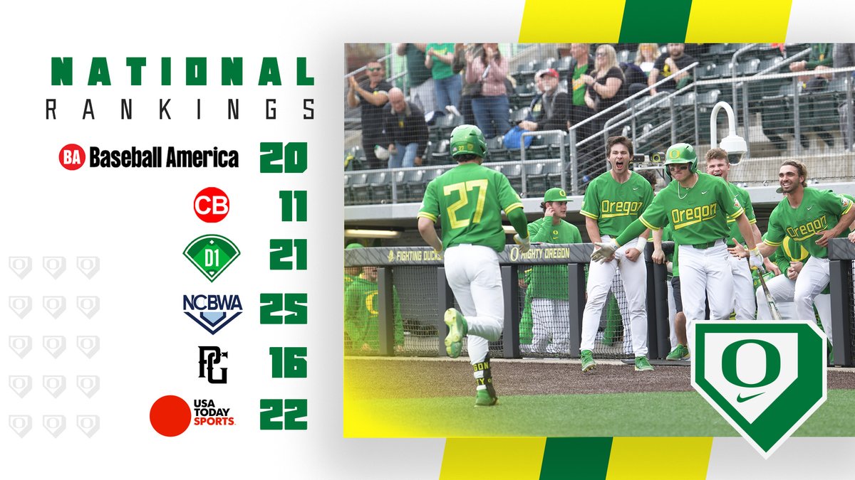Oregon Duck Baseball tweet media