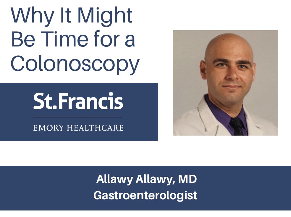 If you were a teenager in the early ‘90s and remember trying to rush through your homework to watch that night’s Must-See TV lineup, it could be time for another “must” – a colonoscopy. Gastroenterologist Allawy Allawy, MD, says early detection saves lives bit.ly/36tn9r7