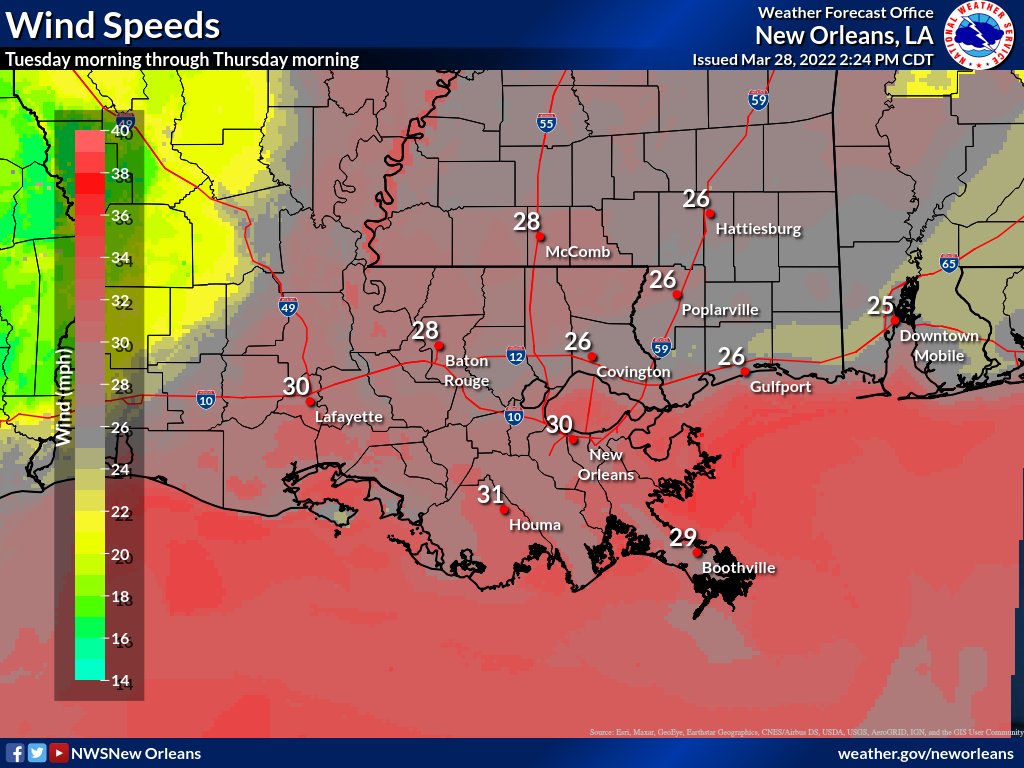 NWS New Orleans tweet media