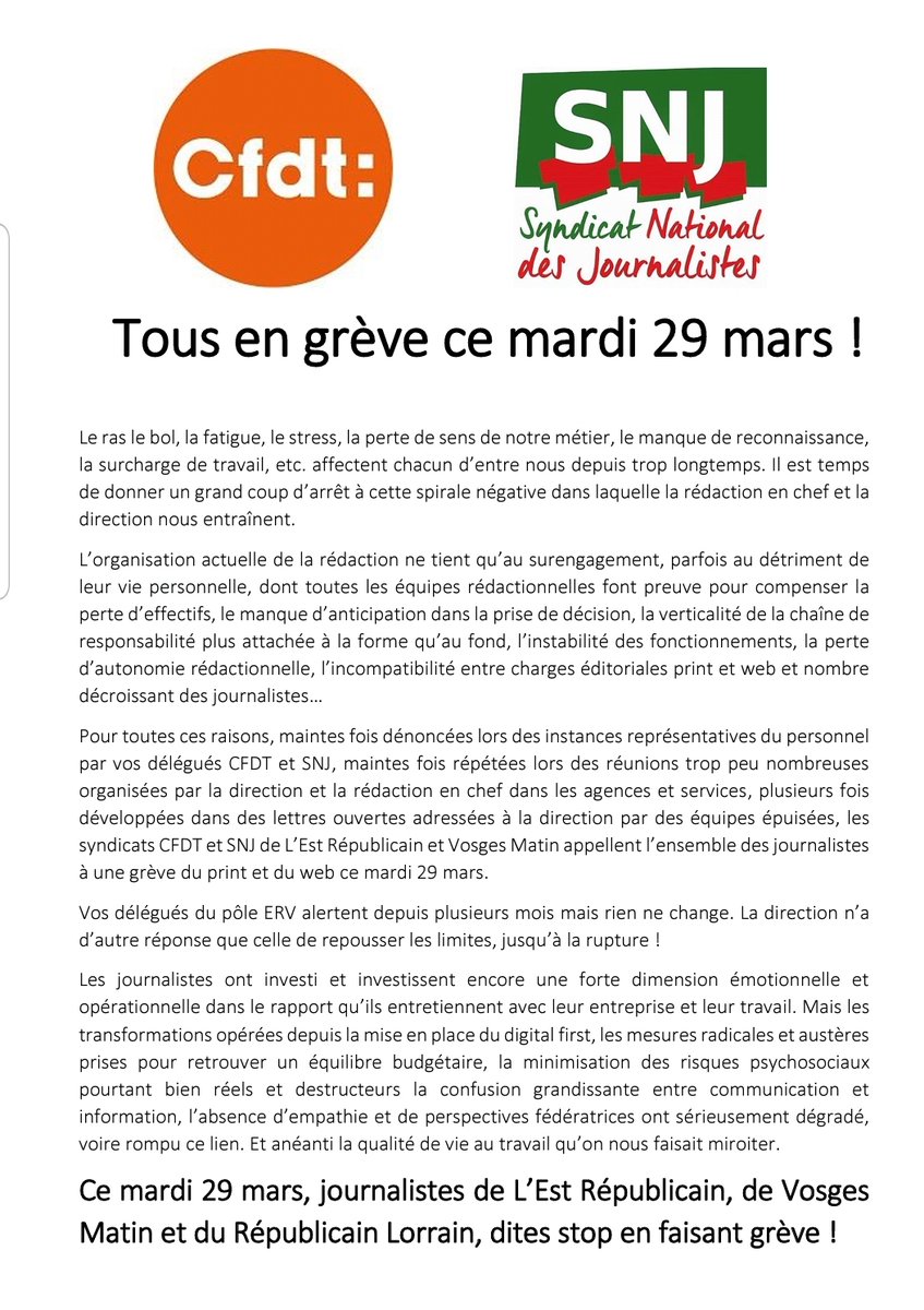 SNJ - premier syndicat de journalistes tweet media