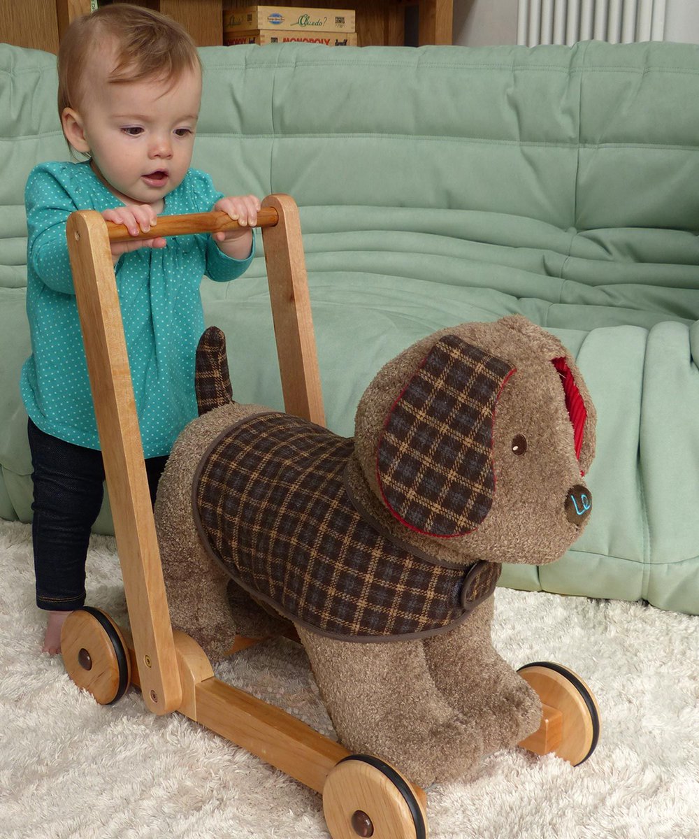 hotalingimports's tweet image. Percy is a soft and endearing plush puppy, which makes him a great walking companion. He doubles as a great ride on too! 

#littlebirdtoldme #littlebirdtoldmetoys #pushalong #dogs #toys #babywalker #toddler #rideontoys #pushalongtoys