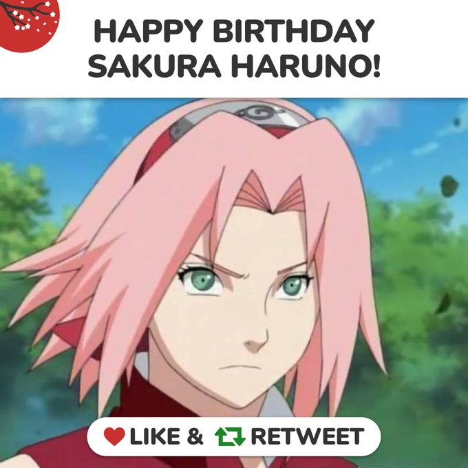 Happy Birthday Sakura Haruno!    