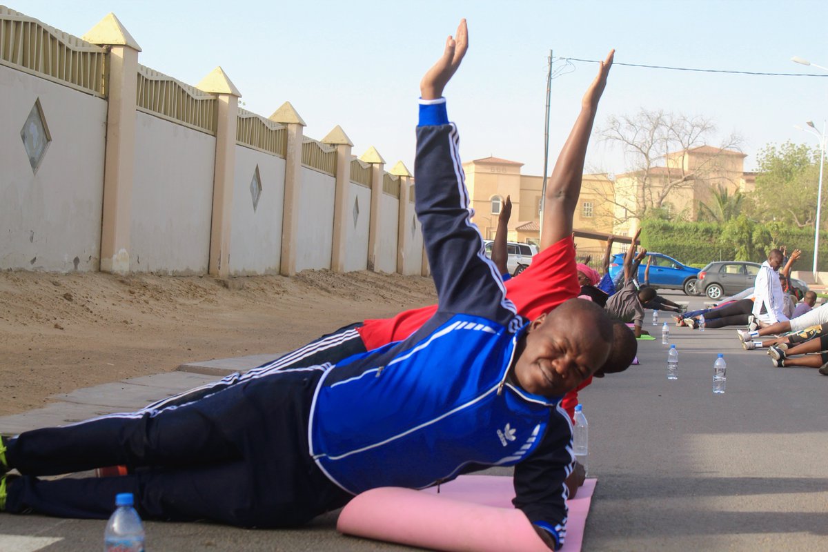 SportChad's tweet photo. #Mercato_Footing du samedi 26 mars 22
Endurance, Cardio, relaxation😊
@UnhcrTchad @iomchad @UA_Tchad https://t.co/RGMW8myEGp