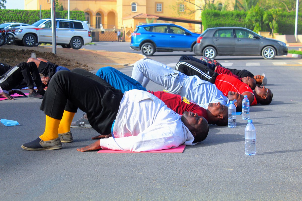 SportChad's tweet photo. #Mercato_Footing du samedi 26 mars 22
Endurance, Cardio, relaxation😊
@UnhcrTchad @iomchad @UA_Tchad https://t.co/RGMW8myEGp