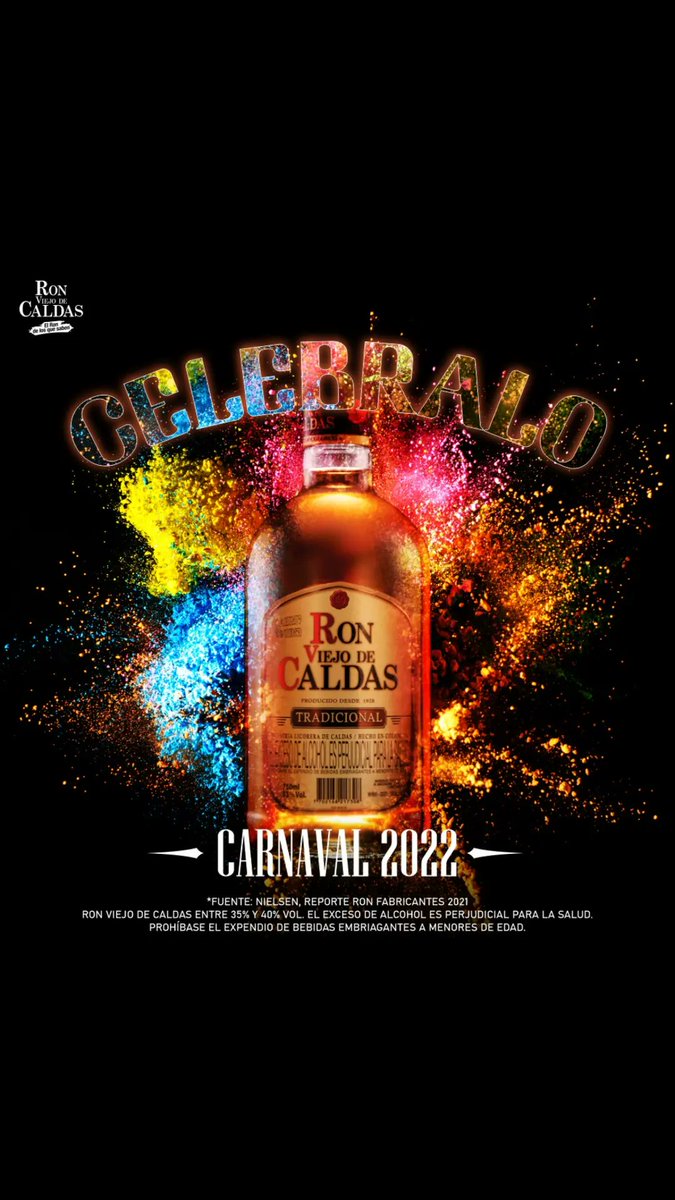 RonCaldasAtlco's tweet photo. Vamos a #celebrar solo con Ron Viejo de Caldas! así es que se goza el #carnavaldebarranquilla 2022!!.
.
.
.
#ElRonDeLosQueSaben #colombia #RonViejoDeCaldascaribe #samaland #SantaMarta #magdalena #Luxury #Exquisitez #ronviejodecaldascaribe #ronnatural #reymomo #marimonda #caiman https://t.co/2VQM7tPv7c
