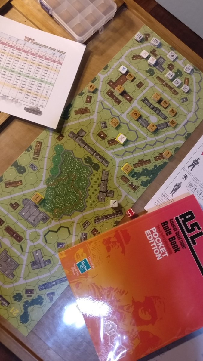 eduardaltarriba's tweet photo. Mentre vaig progressant adequadament amb el #ASL, miro d'intercalar alguna cosa més lleugera a la meva dieta lúdica. @Nutspublishing.@gmtgames #WarGames #MakeGamesNotWar https://t.co/7cjGH1AZ6e