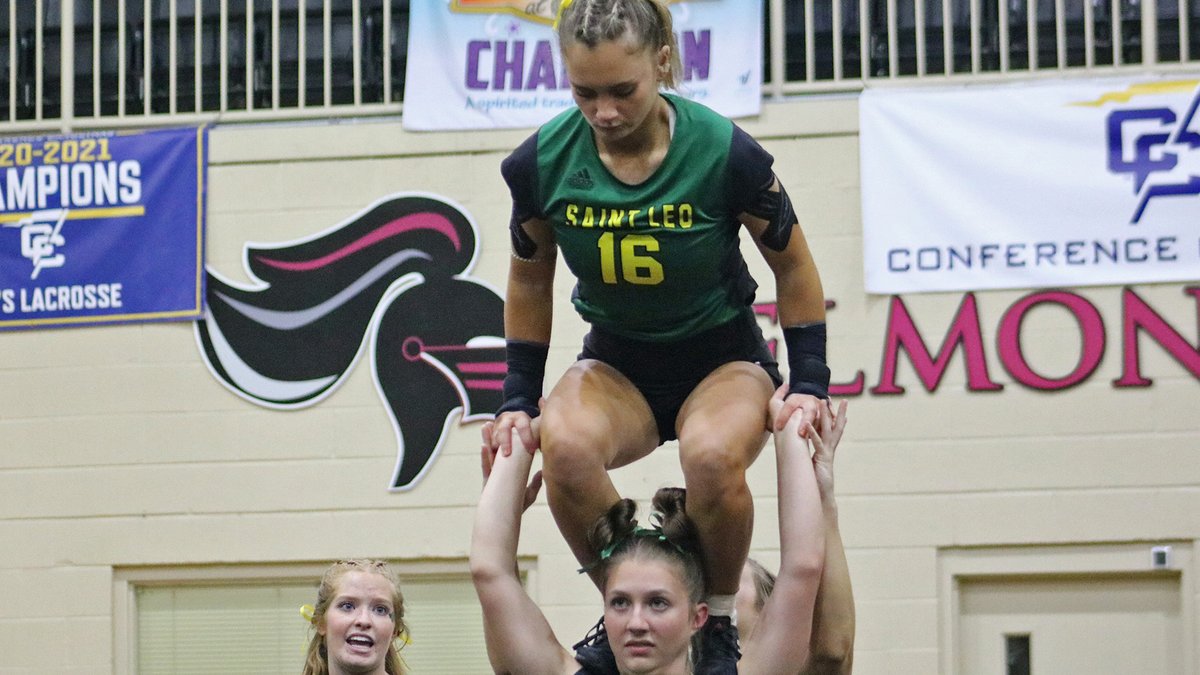Acrobatics &amp; Tumbling Win Toss at No. 13 Belmont Abbey
📰bit.ly/3KKYmgq
#LIONS🔒