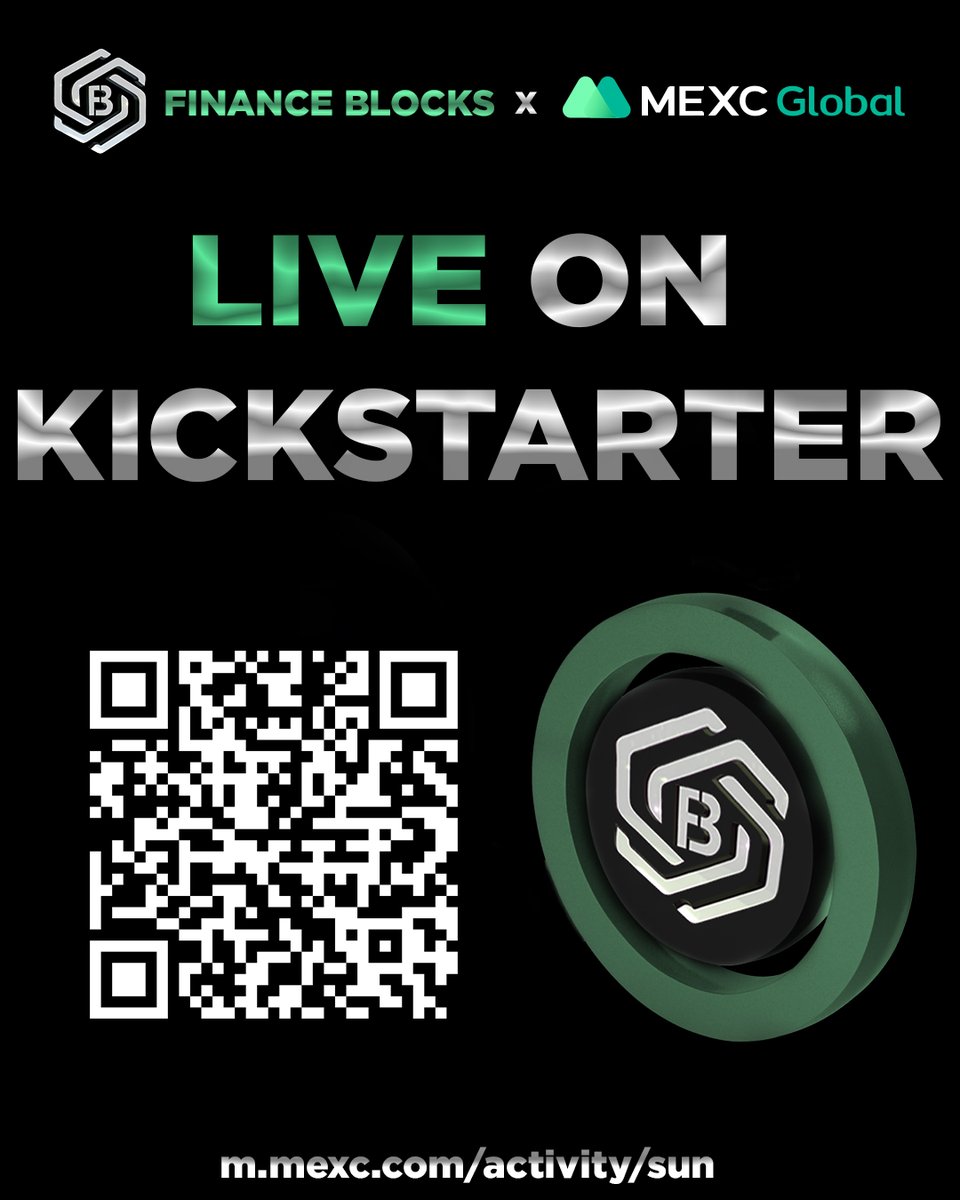 🚨 #FBX is now #LIVE on #MEXC
Kickstarted  

To celebrate the listing of $FBX, we are giving away
5000 $FBX to those who:

✅ Follow
@financeblocks
&amp;
@MEXC_Global

✅ Like, RT, and tag 3 frds
✅ Comment #FBXonMEXC

m.mexc.com/activity/sun

#ruralfinance #ieo #cryptocurrency