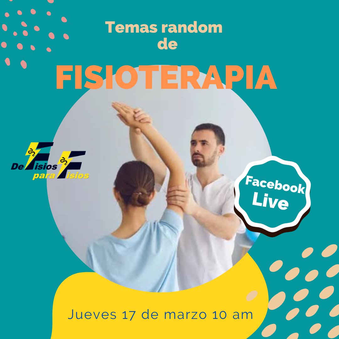 DFisiosPFisios's tweet photo. Recuerda seguir la transmisión mañana en punto de las 10 am.

#defisiosparafisios
#Fisioterapia
#oaxaca
#FacebookLive https://t.co/kl50WK1JBE