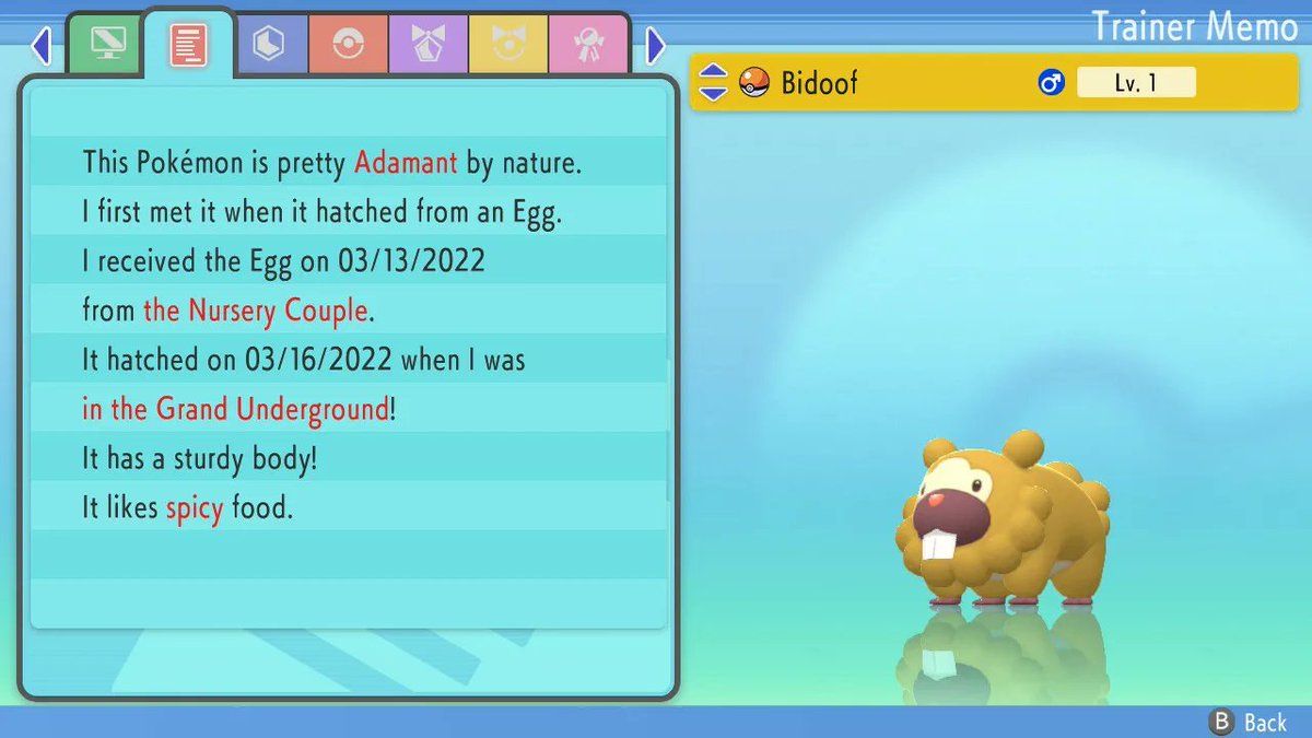 SammieAran's tweet photo. Both #shinybidoof secured! Onto another #shinyhunt in #BDSP!
Bidoof #1 (F) - 973 eggs hatched
Bidoof #2 (M) - 1,596 eggs hatched (+623 from F)
@Pokemon #bidoof #bibarel #pokemonbdsp #shinypokemon #shinyhunting #shinyegg #pokemon #bidoofisgod #arceus https://t.co/tCHXAdTbdZ