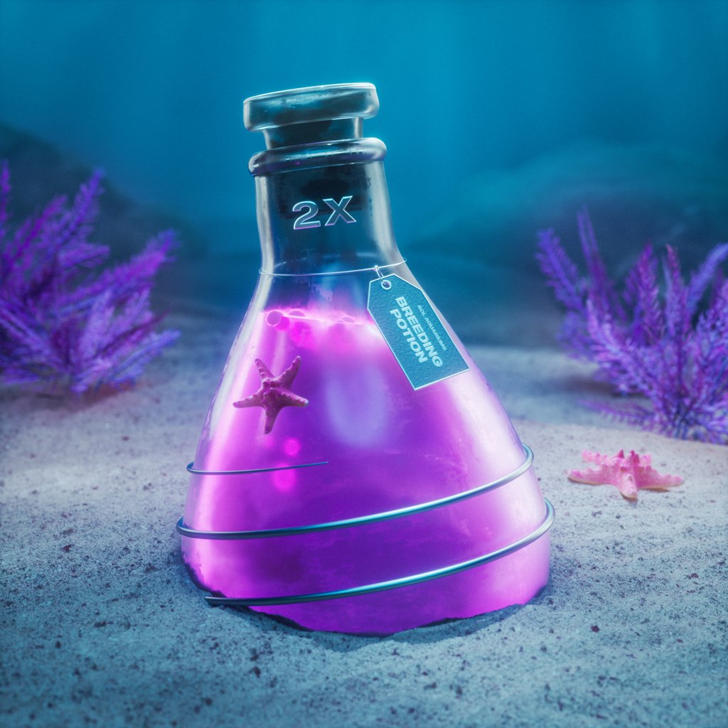 Minted my "Love" Potion for Breeding Gen 1.5 <a href="/SolAquariums/">Sol Aquariums</a> babies.. Potion Minting closes March 17th at 9am est... Get your potions, join <a href="/SolAquariums/">Sol Aquariums</a> Brilliant NFT's by <a href="/stillmanvisual/">Stillman</a> - the movement is Amazing... Exceeds Expectations❤️‍🔥