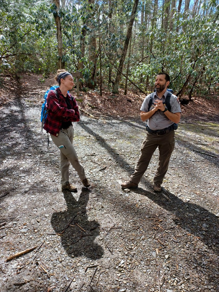 QMacrocarpa22's tweet photo. Day 3 of Disturbance Ecology in the GSMNP:  Thanks Troy Evans of NPS for a great tour of Albright Grove!  (2 of 2) #DisturbedAtPurdue @PurdueFNR https://t.co/UgskPYsPpg https://t.co/CTYYuzXlHO