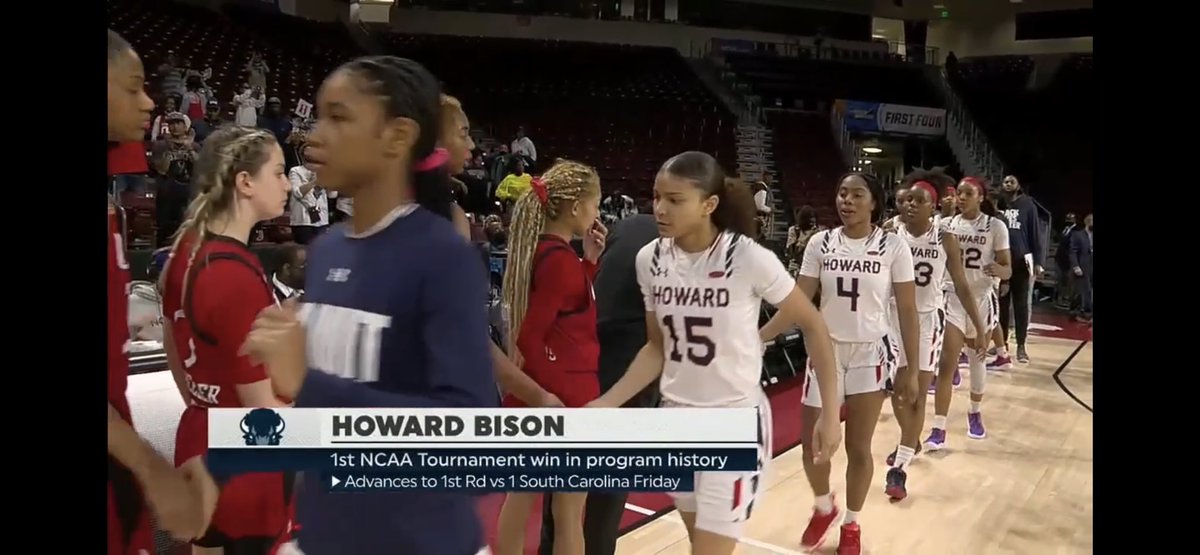 Congrats <a href="/Howard_WBB/">HowardWBB</a> <a href="/HUBisonSports/">Howard Athletics</a>