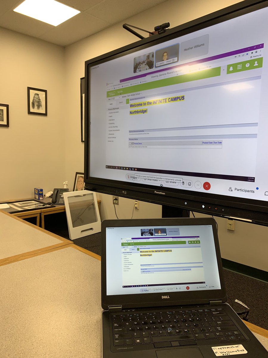 Kicked off <a href="/InfiniteCampus/">Infinite Campus</a> trainings with the fantabulous NPS nursing 👩‍⚕️👩🏻‍⚕️staff! #newSIS #ramspride