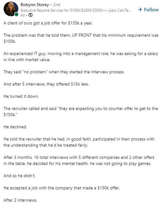 fuckyouiquit's tweet image. It isn’t that hard to treat prospective employees with respect. Stop wasting peoples time.

Via @Robynn1024