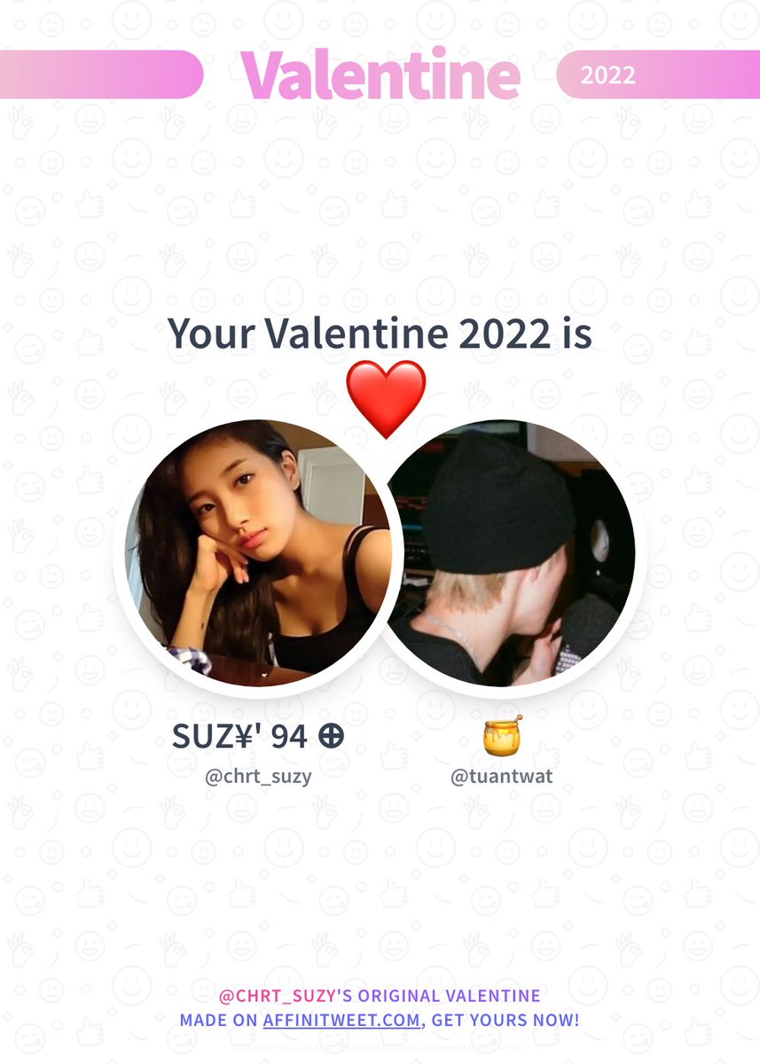 chrt_suzy's tweet photo. ✨ Valentine 

This year you're mine tuantwat! ❤️
And you, whom will be yours?

➡️ https://t.co/VlvfsOm7kp https://t.co/f6joc6xh3M