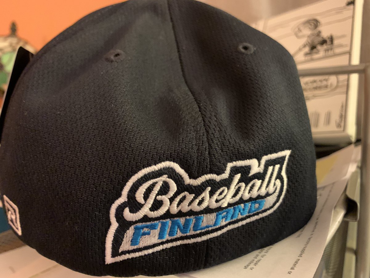 GeorgeFalkowski's tweet photo. Hereâs a good look at the #BaseballFinland cap that just arrived https://t.co/hS5ZjjUBav