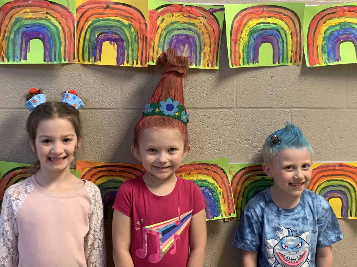 BigTreeReads's tweet image. Crazy hair day success @BigTreeElem