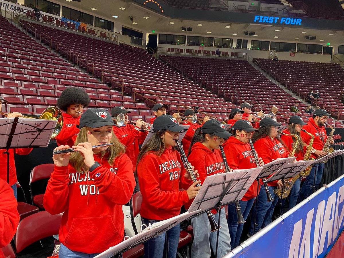 UIWBands's tweet photo. Our team may not have won, but we accomplished what we set out to do. We wrote history, played our strongest, and made the entire Cardinal community proud. Thank you, and congratulations, to the UIW Women’s Basketball for a great season, and for allowing us to be a part of it. https://t.co/yDI59VRr0y