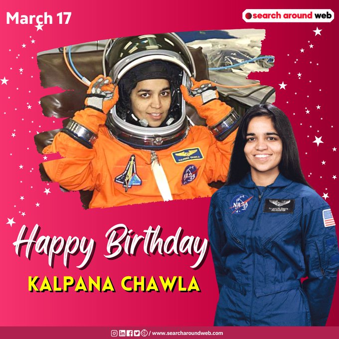  Happy Birthday - Kalpana Chawla      