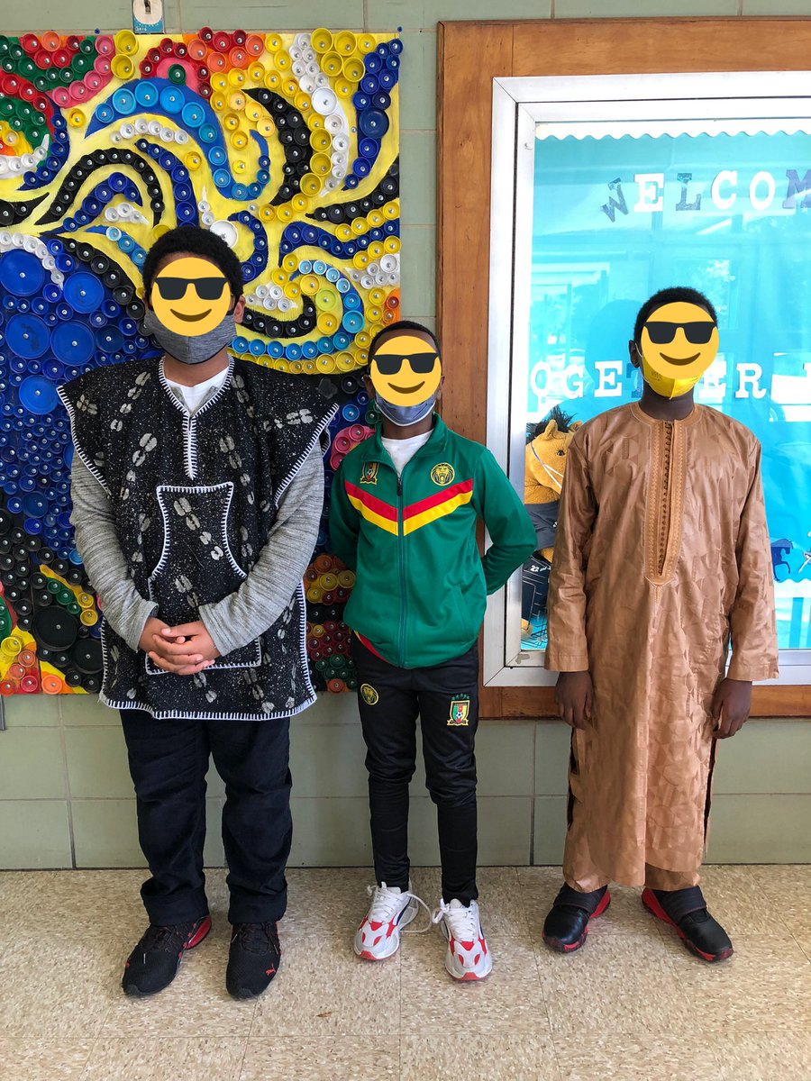 RegardsMBartley's tweet photo. There is beauty in our diversity! Mustangs dressed to celebrate their culture! HHES represents over 20 countries! This is my favorite spirit day!!! #PeaceWeek #TardyTweet @HeatherHillsES https://t.co/rdk3NMpS86