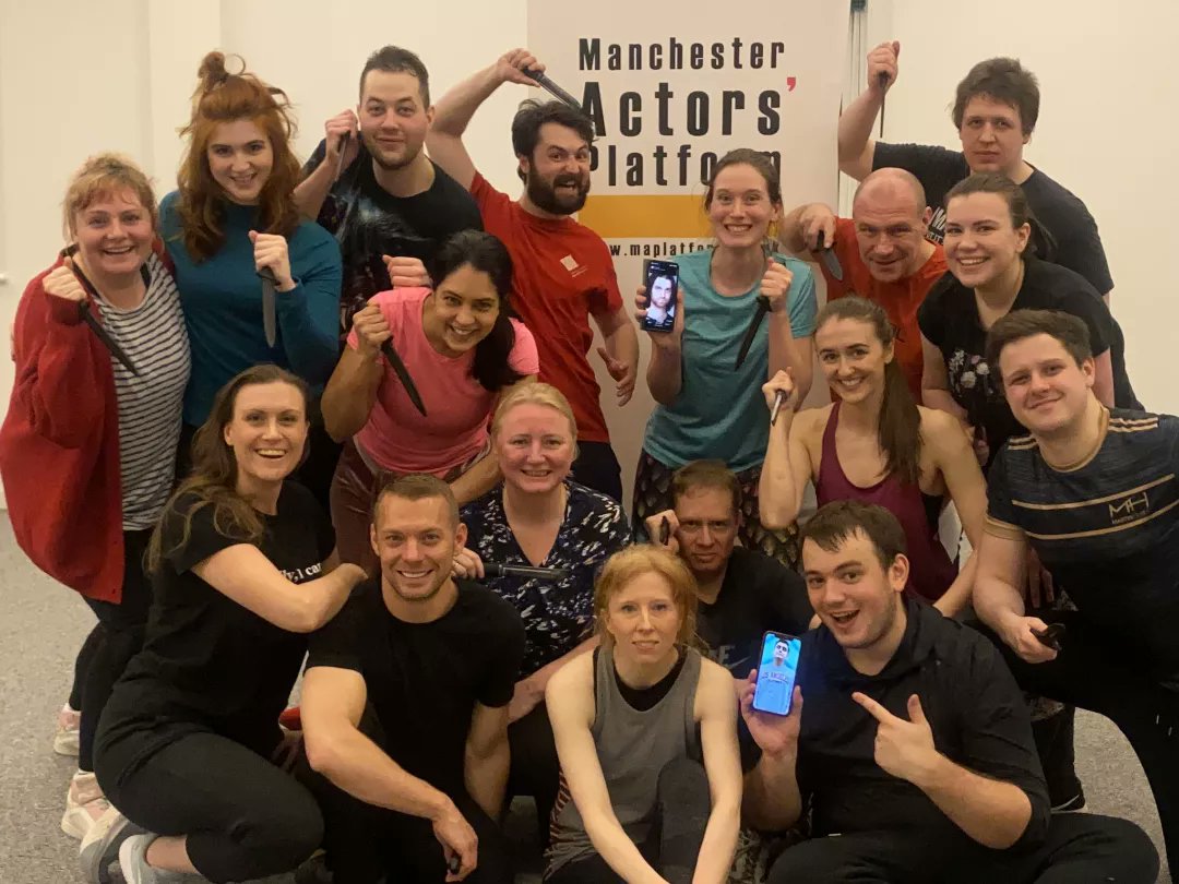 JuicyActingAnt's tweet photo. On the weekend I trained with #TheAPC #TheAcademyOfPerformanceCombat in #BasicKnife #StagedCombat which I achieved another Merit but this time, it was much closer to a Distinction so slowly but surely I am making progress. Here's hoping that the 3rd times the charm. https://t.co/8PW4spBSzh
