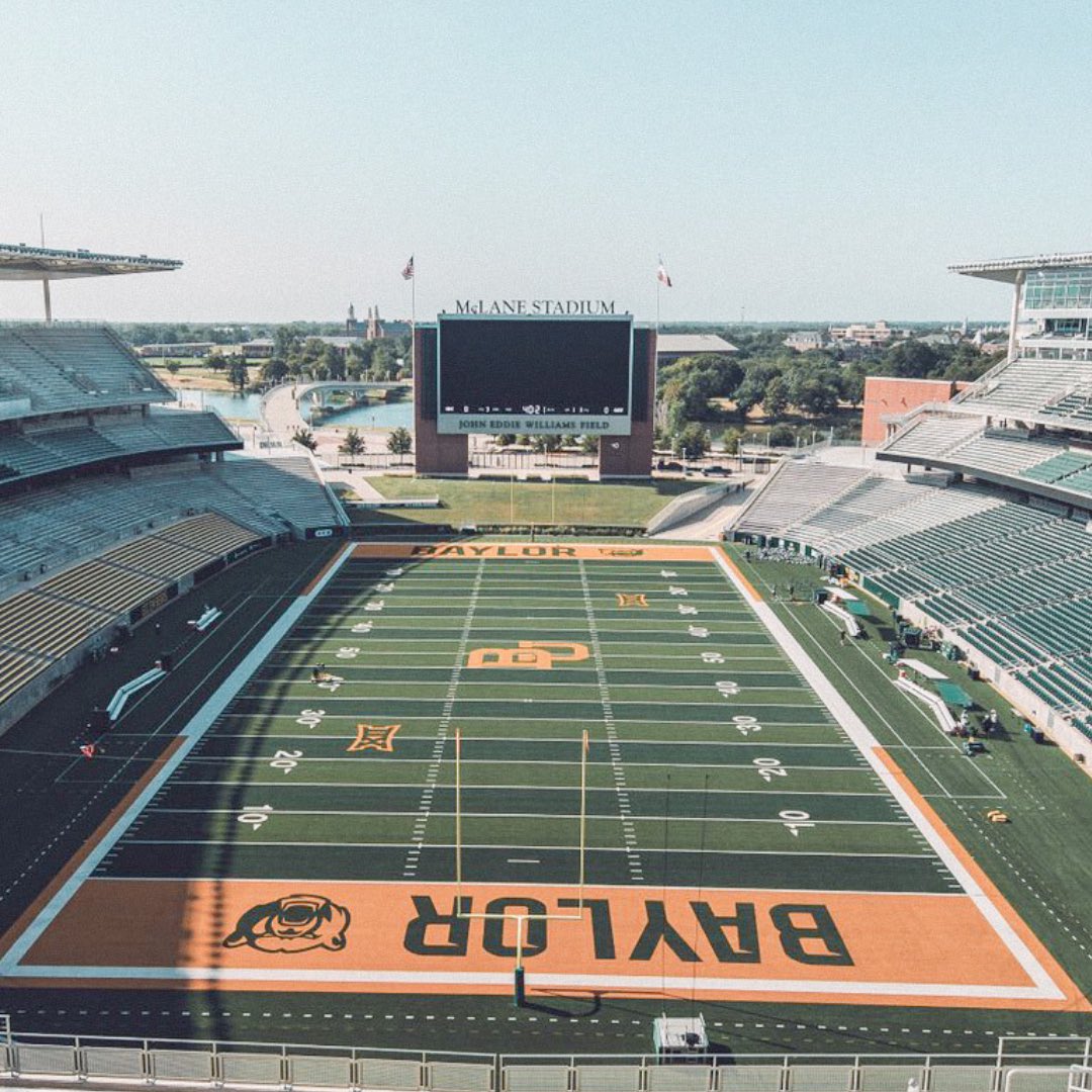 TheBearathon's tweet photo. EXCITING NEWS: For the first time, the Bearathon and Sic ‘Em 6K will finish in McLane Stadium!!! Register using the link in bio! https://t.co/C7O6eIZt6H