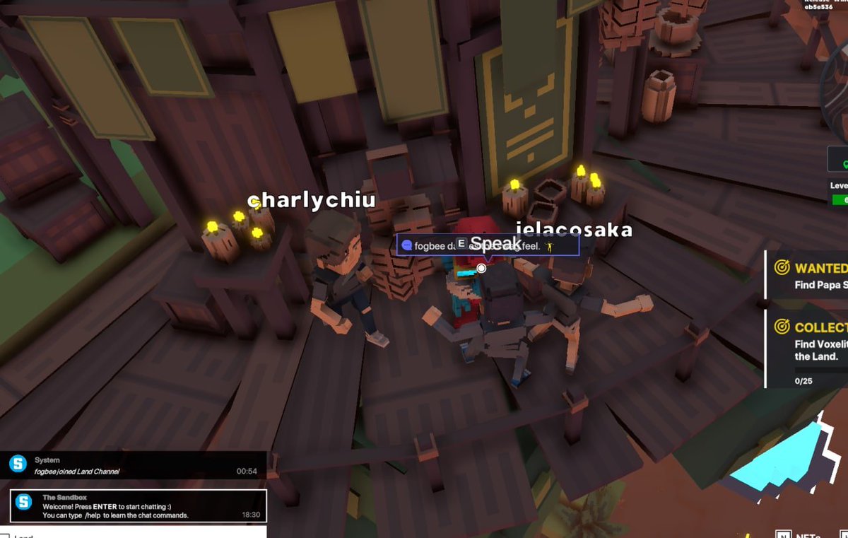 fogbee2's tweet photo. @TheSandboxGame I just participated in the daily #SandboxAlphaS2Contest for a chance to earn up to 1,000 $SAND! Starting March 11 - Find Papa Smurf. Check out my screenshot below! 👇 #SandboxAlphaS2 https://t.co/8btDze7j3S
