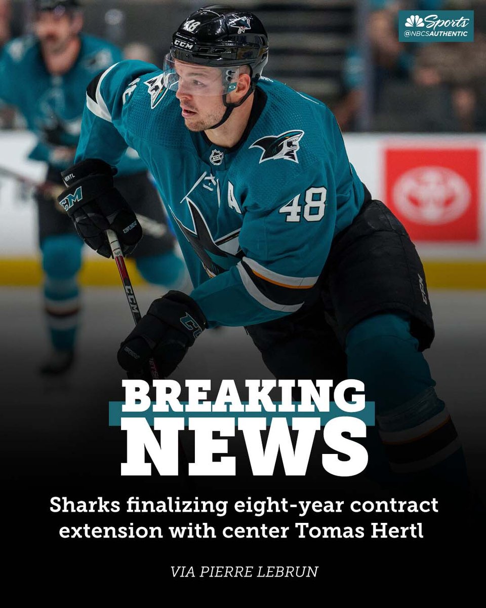 NBCSSharks's tweet photo. BREAKING: It appears Tomas Hertl is here to stay 🙌

https://t.co/zsRRseqF7L https://t.co/ZkQpAxcZdi