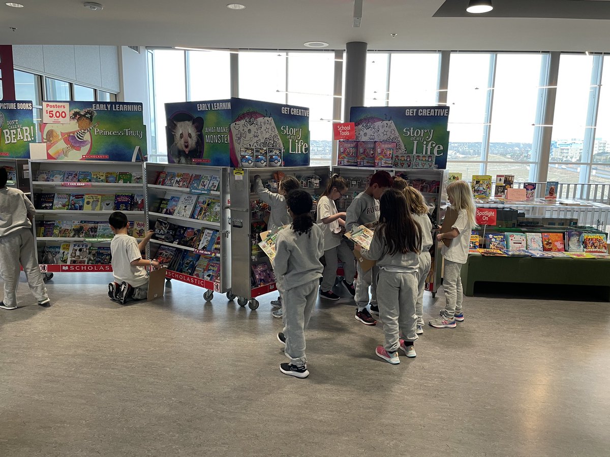 Thank you <a href="/rundlecollege/">Rundle Schools</a> community for your support of the <a href="/scholasticCDA/">Scholastic Canada</a> book fair! Thanks to the rewards program, we added over $2500 of new books to classroom libraries today and there is more to come! 📚 ❤️