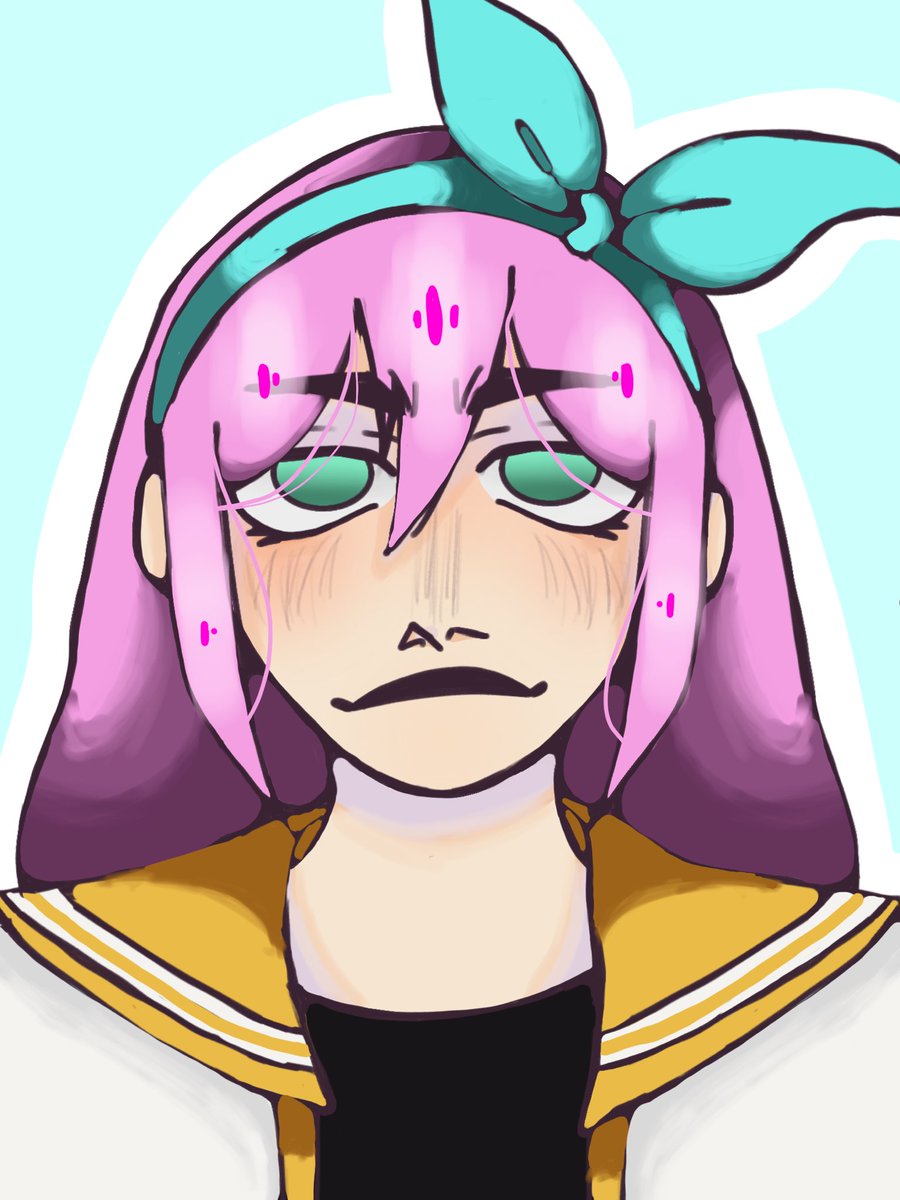 tavlmao's tweet photo. (repost) Aubrey! #omori #omorfanart #aubreyfanart https://t.co/r0a6OmJOTI