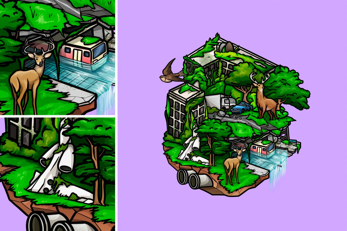 I just started the auction for 'Decay' to join the Kook Cosmos. I plan on listing these on Magic Eden when there are at least 50 planets in the cosmos. Could take weeks could take years, can't rush the creation of time and space ✨

kook.holaplex.com/listings/GvRUm…

#NFT #art #NFTart