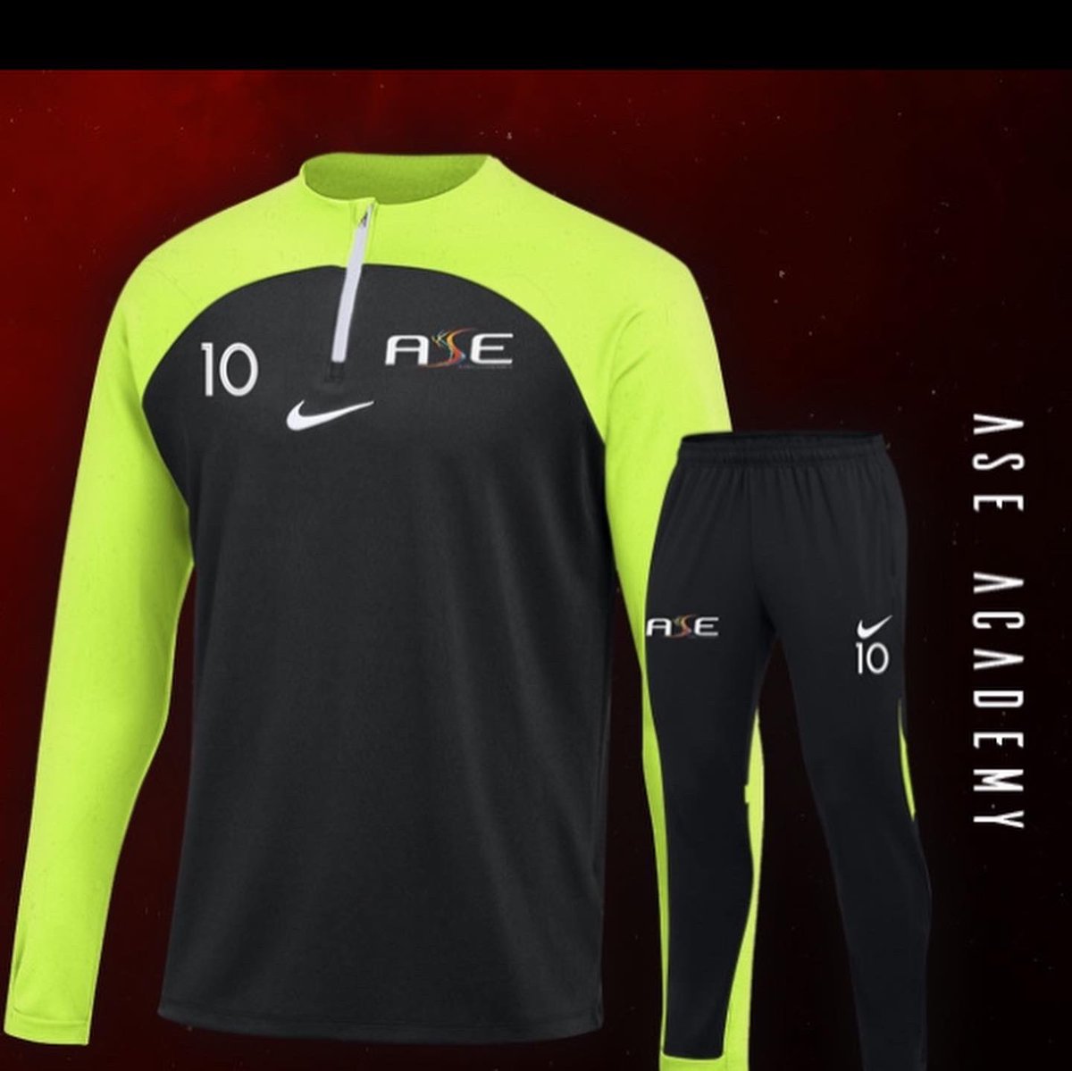 ASEFootballUK's tweet image. Introducing our 22/23 Teamwear collection 💚🖤