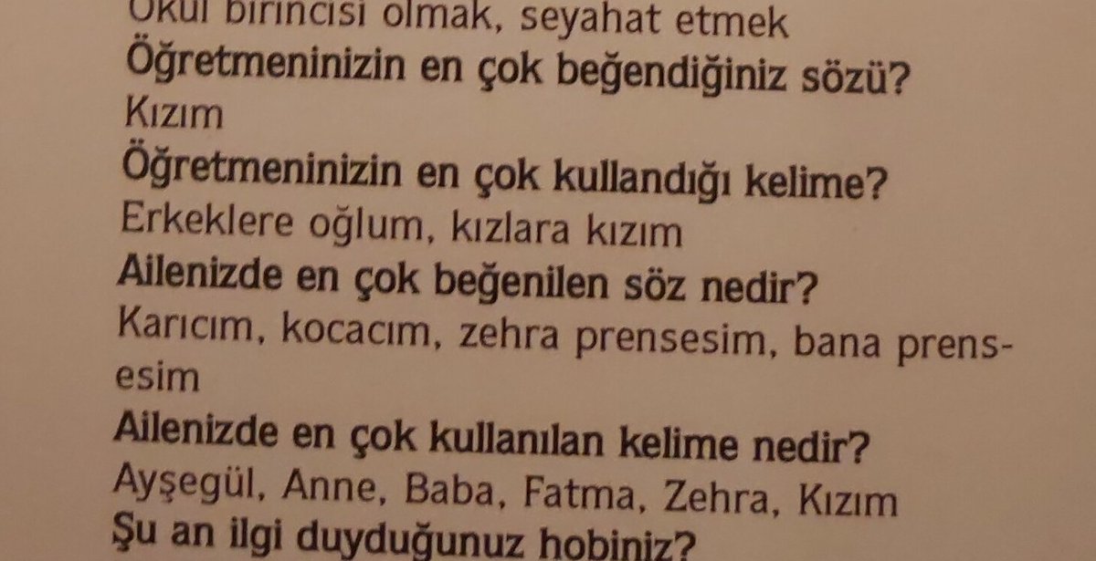 aysglbngi's tweet photo. 5. sınıfta yıllığımı yazarken çok düşünmüşüm kimsenin aklına gelmemiştir bunlar https://t.co/DIB0IbHO1B