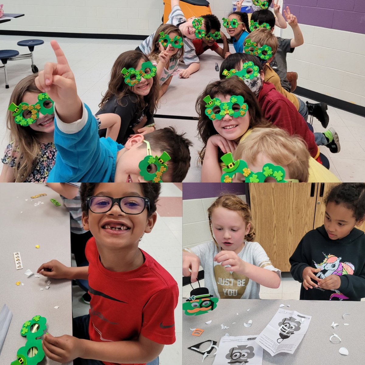 There was a Bit 'O the Irish #onthehil <a href="/HilburnAcademy/">Hilburn Academy PreK-8</a> After School Care. #shamrocksandshenanigans #happystpatricksday #getcrafty