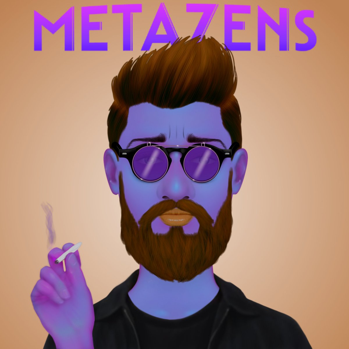 sull's tweet photo. Purplehaze @MetazensNFT #SolanaNFTs https://t.co/bsLpNf0xKb