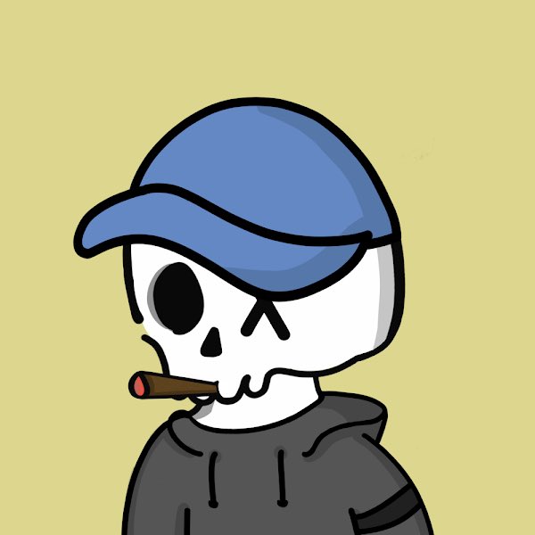 CgsJorge's tweet photo. Yesterday there were 2K holders and floor was .02. Today, @SkeletGuys have almost 2.3K holders and we are about to hit .1 floor again. Don’t sleep on these little guys #SkeletTrain https://t.co/zeCo3iYElc