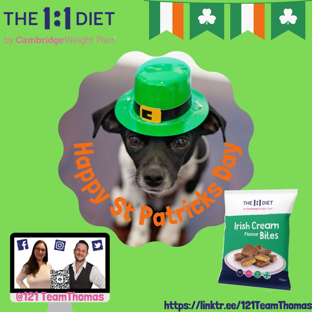 121TeamThomas's tweet photo. Happy #StPatricksDay ! So, here's a quick little #competition for you to win some of our AMAZING Irish Cream Bites... from watching Martin's Irish Stew YouTube video- what fact did he tell you about St Patricks day?
https://t.co/h9xORJqJNJ
#ThisOneWorks #LincsConnect #BizUK https://t.co/JwgB3QaDpo