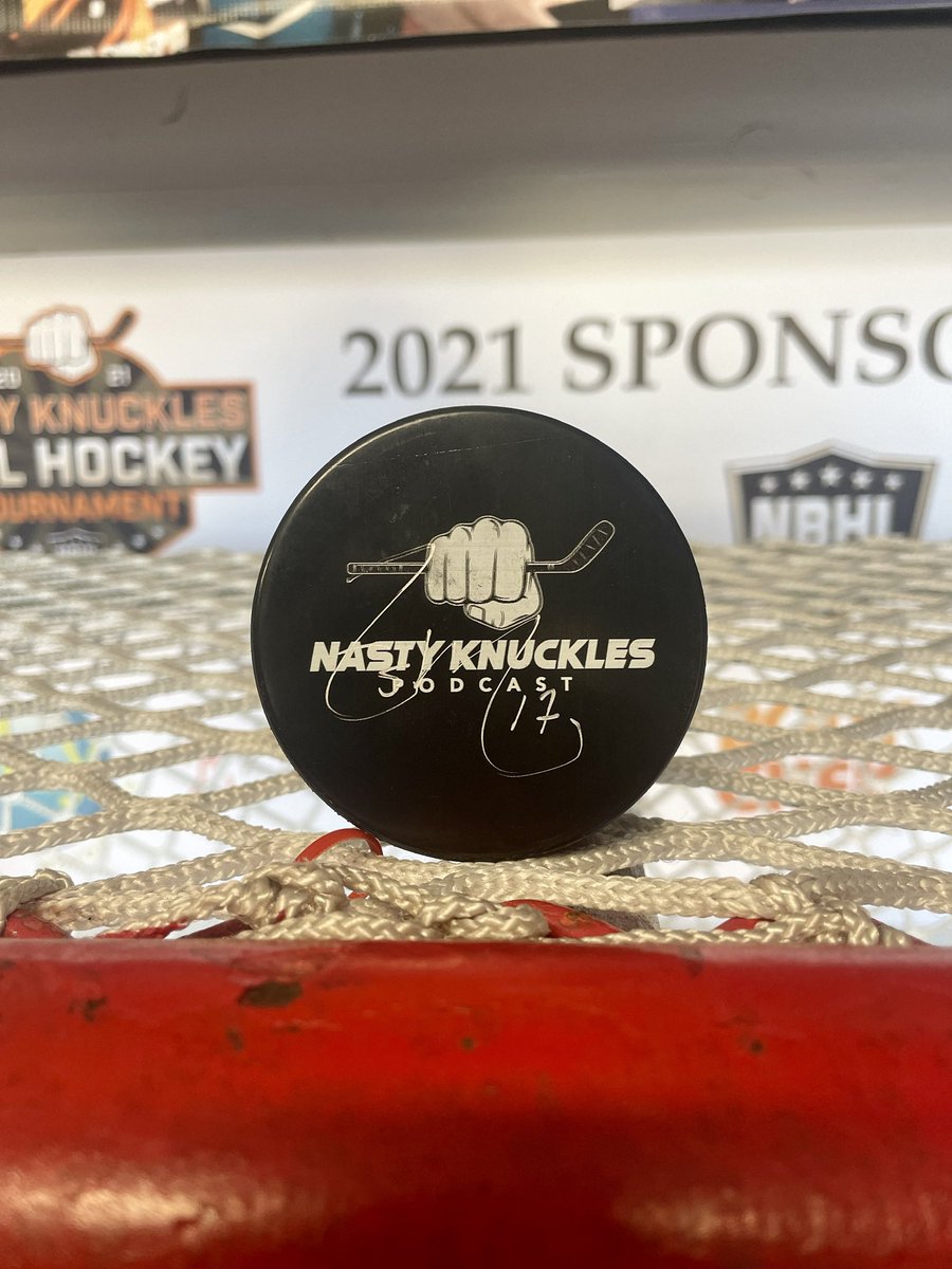 NastyKnuckles's tweet photo. 🚨GIVEAWAY🚨

RT this tweet and follow us for a chance to win this signed puck from Zack MacEwen! Tag friends for extra entries! Winner will be picked 3/21. Good luck! Check out this weeks podcast with @zmacewen11 

Watch: https://t.co/vC7Se9ZqLJ

Listen: https://t.co/3z4fKck7zf https://t.co/LqDDG4CRH4