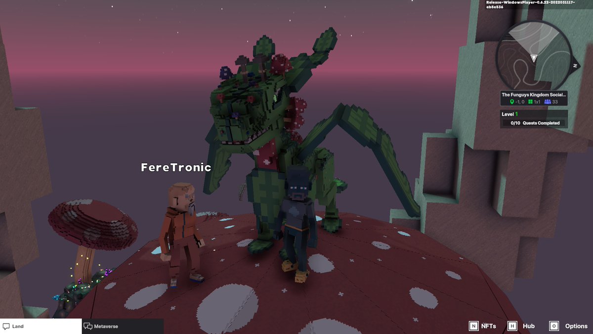 hastknight's tweet photo. @TheSandboxGame I just participated in the daily #SandboxAlphaS2Contest for a chance to earn up to 1,000 $SAND! Starting March 15 - Selfie with the mushroom dragon. Check out my screenshot below! 👇 #SandboxAlphaS2 https://t.co/oMSRmnyR8D