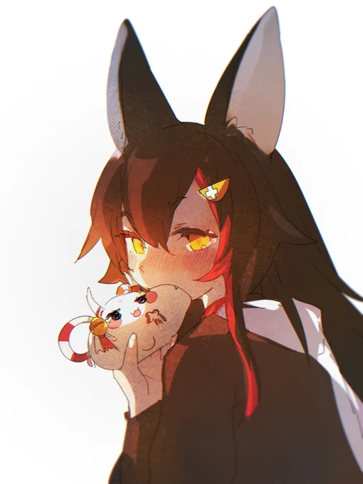#みおーん絵 
ぽよ余吸い 