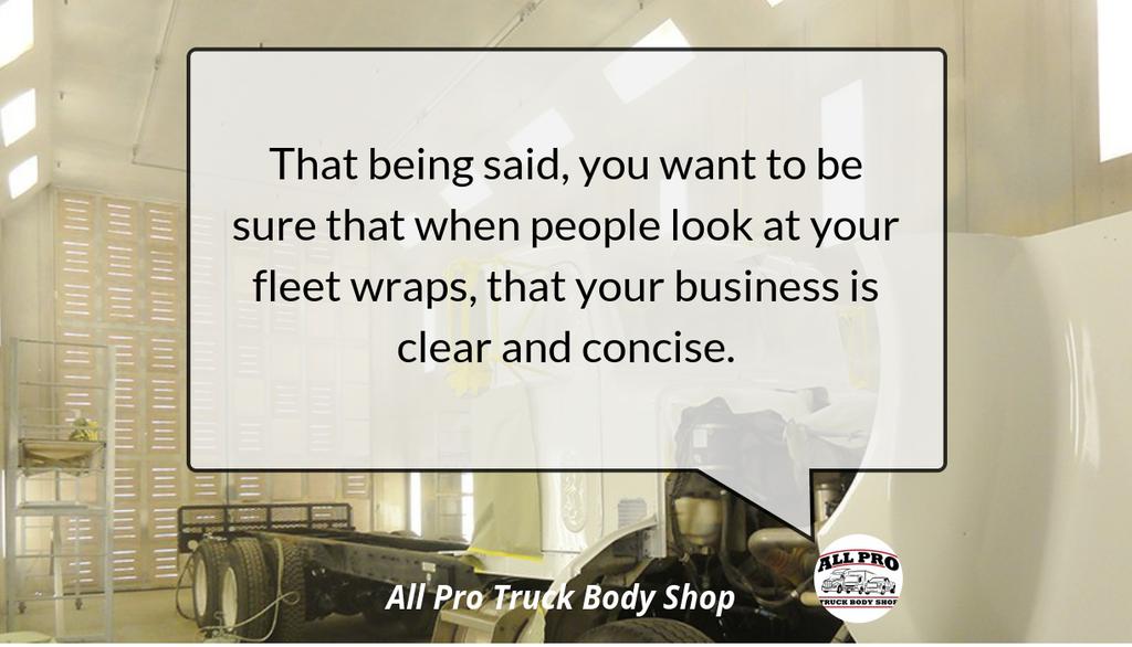 AllProFleetAZ's tweet photo. Too much information may steer people away from looking at your fleet wraps. We can help make your fleet turn heads and attract new customers.

Read more 👉 https://t.co/GO1Yjk2puT

#FleetWraps #FleetAdvice #TruckWrap #VehicleWrap #FleetGraphics #TruckBodyRepair #TruckWraps https://t.co/xWBGjhfCNG