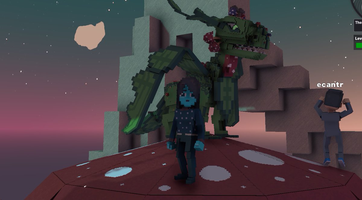 johnsquall123's tweet photo. @TheSandboxGame I just participated in the daily #SandboxAlphaS2Contest for a chance to earn up to 1,000 $SAND! Starting March 15 - Selfie with the mushroom dragon. Check out my screenshot below! 👇 #SandboxAlphaS2 https://t.co/ophJ0O6KQI