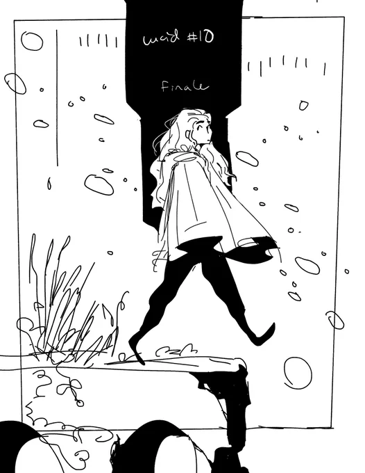 isa stop rewriting and redrawing ur entire comic challenge 