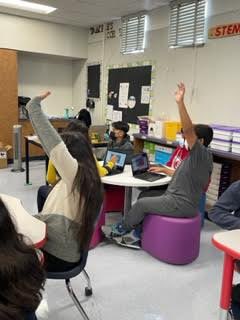 lazy_bookworm99's tweet photo. Why does it happen⁉️How can you stop it? 🛑How can you help? 🤝Our 5th grade Ss spent time with this 🔥hot topic #cyberbullying @CommonSenseEd @LearnPromethean and some side discussions about family and friend dynamics #joking? #beingmean #marktwaincomets ☄️#upstander #digcit https://t.co/9t8Qct9JzZ