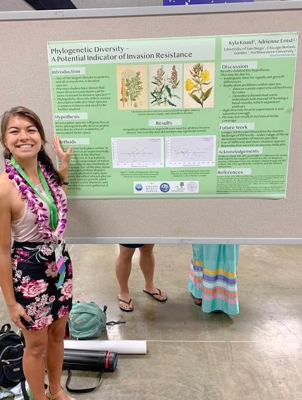 USDBiology's tweet photo. Alumna Spotlight: Kyla Knauf, Class of 2020! 🎓Read about her USD experience and current endeavors 🌷🧬 https://t.co/LIVVREVKrA