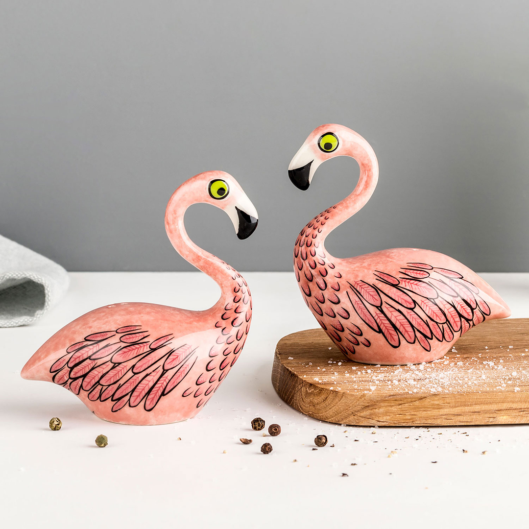 hannah1turner's tweet photo. The Flamingos are a little upset that the new intake is getting all the attention. They've asked us to remind you that they're back in stock on the website after some time away for preening. #fancyfeathers https://t.co/vfk3gzkWqZ