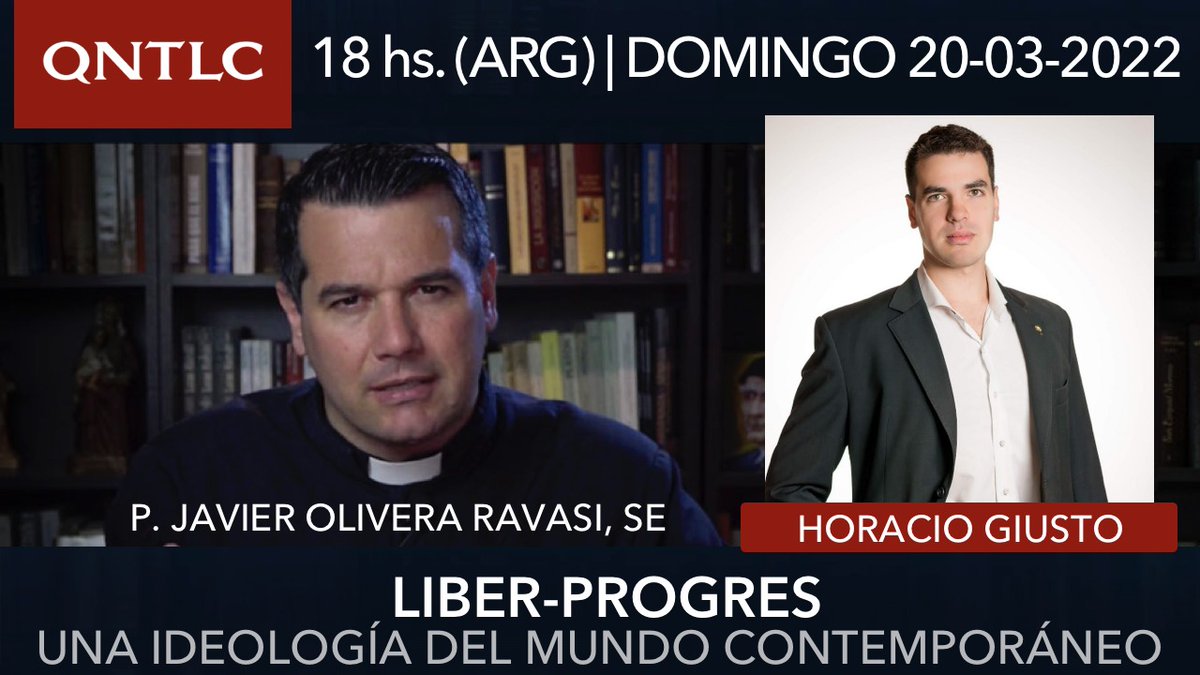 Dios mediante, este domingo 20 de marzo, con Horacio Giusto (<a href="/Horacio_Giusto/">Lic. Giusto</a>).

youtu.be/wE96DyaQ5DQ