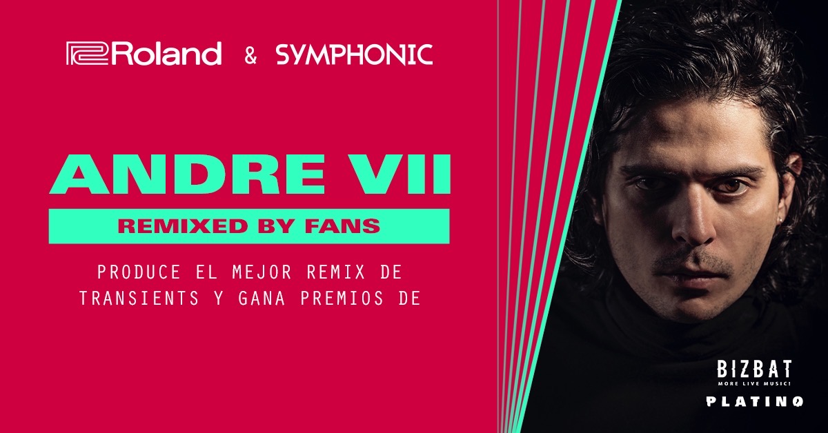 SymphonicLatino's tweet photo. Nos unimos con #BizBat, #Roland y @Andre_VII para un concurso increíble 💯 ¿Eres productor de música electrónica? Haz el mejor remix para el nuevo track “Transients” y gana premios. Tienes hasta el 27 de marzo para participar. Descarga BizBat y consulta su sección de OFERTAS 🦇💿 https://t.co/dl6zmxaF6v