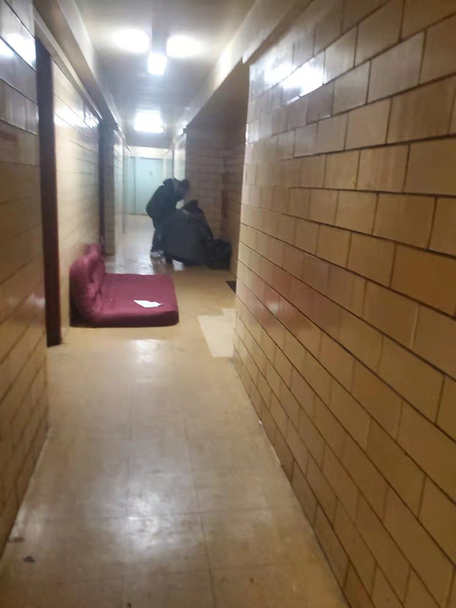 harlemeastblock's tweet photo. Another day of hallway where NYCHA housing is functioning as adult only shelters. It’s time for @ManhattanDA and #PSA5 to take action. Assembly member @EddieGibbsNY please help! https://t.co/hKTkyPpQdw